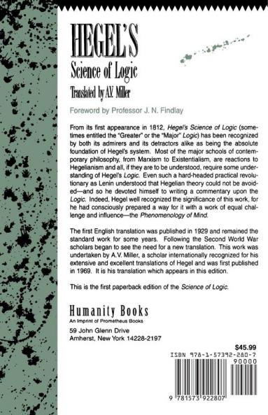 Hegel's Science of Logic