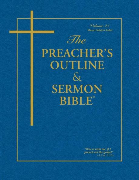 The Preacher's Outline & Sermon Bible: Master Subject Index: 14