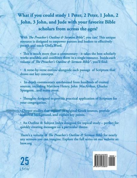 Preacher's Outline & Sermon Bible-NIV-Peter-Jude