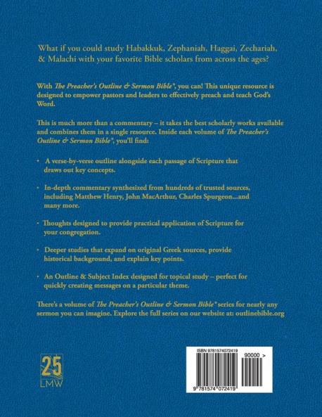 The Preacher's Outline & Sermon Bible - Vol. 30