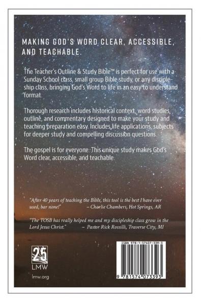 The Teacher's Outline & Study Bible: Galatians