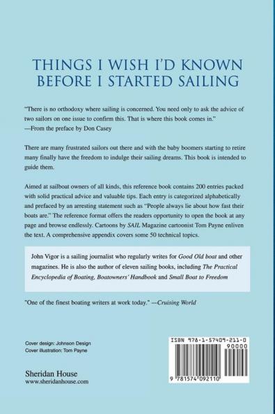 Things I Wish I'd Known Before I Started Sailing
