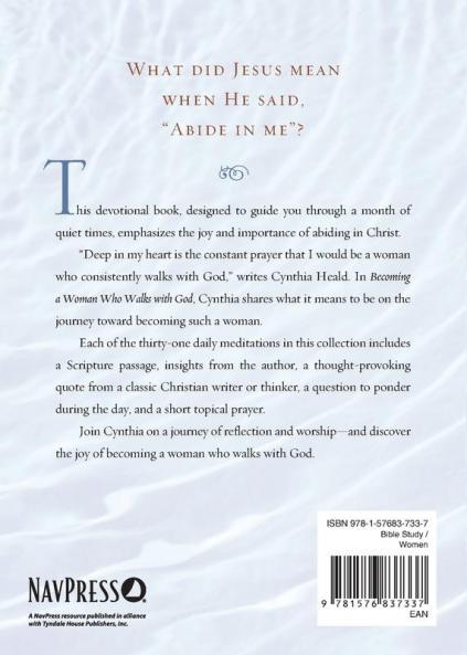 Becoming a Woman Who Walks with God