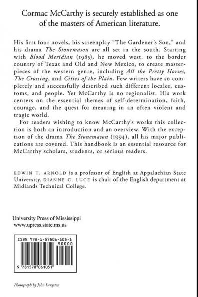 Perspectives on Cormac McCarthy