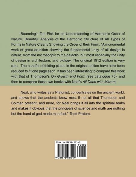 Nature's Harmonic Unity: A Treatise on Its Relation to Proportional Form