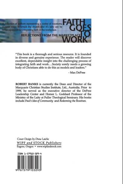 Faith Goes to Work: Reflections from the Marketplace