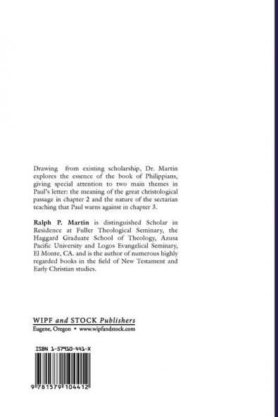 Philippians: Based on the Revised Standard Version
