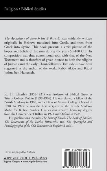 The Apocalypse of Baruch