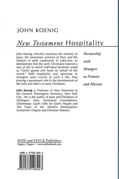 New Testament Hospitality