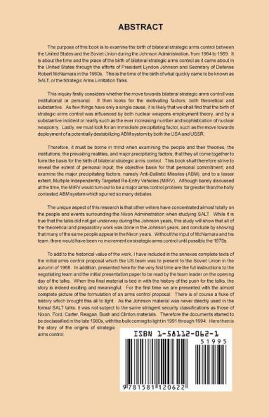 Johnson McNamara and the Birth of SALT and the ABM Treaty 1963-1969