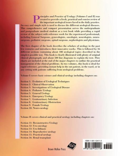 Principles & Practice of Urology: A Comprehensive Text: 1