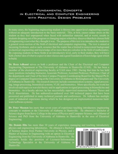Fundamental Concepts in Electrical and Computer Engineering with Practical Design Problems (Second Edition)