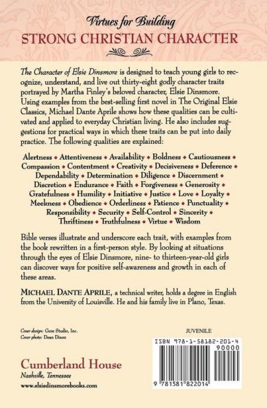 The Character of Elsie Dinsmore