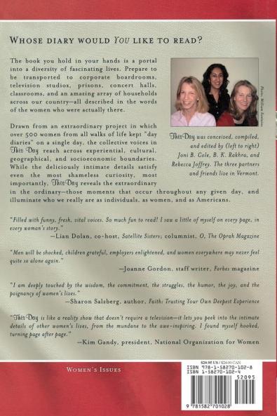 This Day: Diaries From American Women