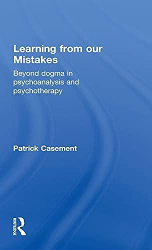 Learning from our Mistakes
