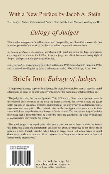 Eulogy of Judges