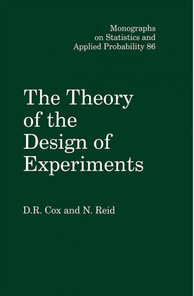 Theory of the Design of Experiments