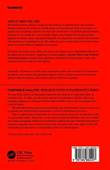 Spectral Theory and Nonlinear Functional Analysis