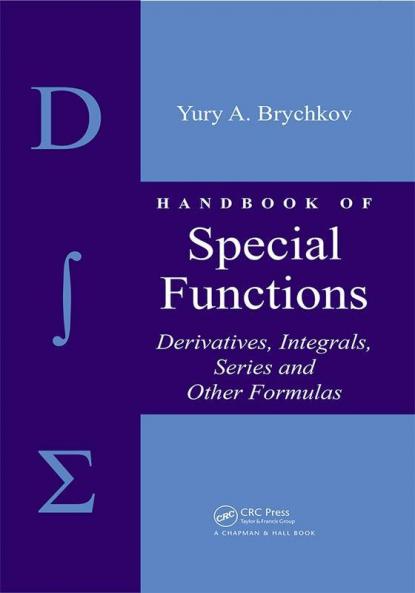 Handbook of Special Functions
