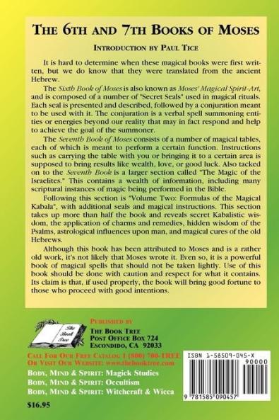 The 6th and 7th Books of Moses