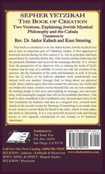 Sepher Yetzirah: The Book of Creation