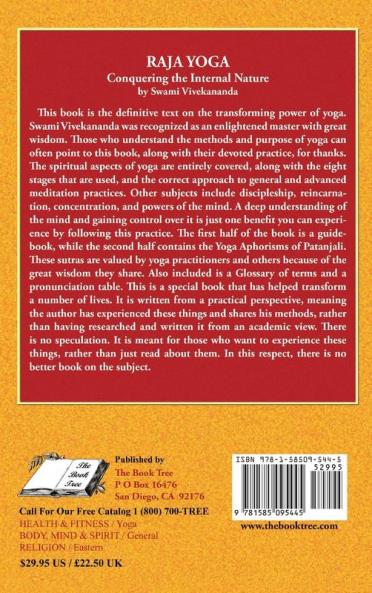 Raja Yoga: Conquering the Internal Nature