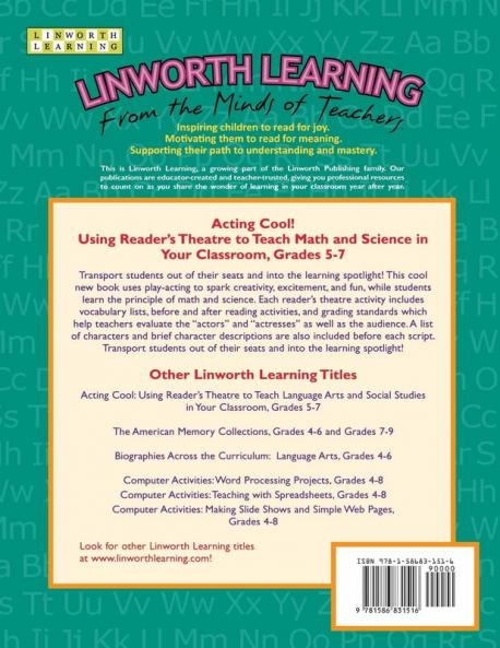Acting Cool! Using Reader's Theatre to Teach Math and Science in Your Classroom