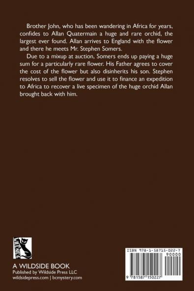 Allan and the Holy Flower (Works of H. Rider Haggard)