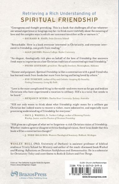 Spiritual Friendship - Finding Love in the Church as a Celibate Gay Christian