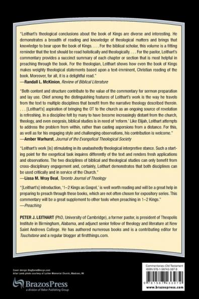 1 & 2 Kings (Brazos Theological Commentary on the Bible)