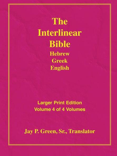 Larger Print Bible-Il-Volume 4