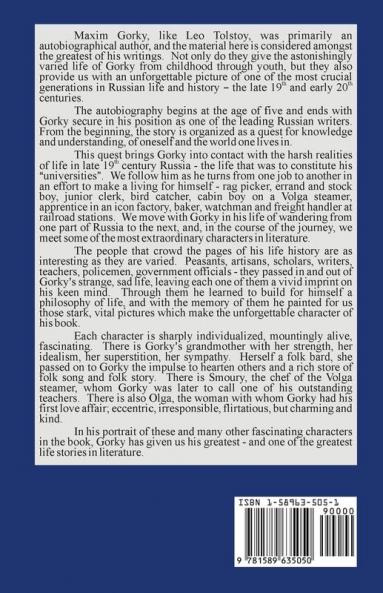 Autobiography of Maxim Gorky