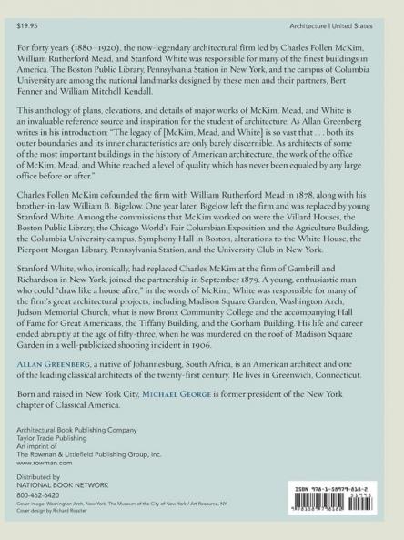 The Architecture of McKim Mead and White