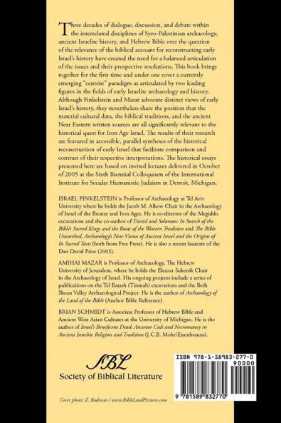 The Quest for the Historical Israel