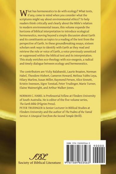 Exploring Ecological Hermeneutics