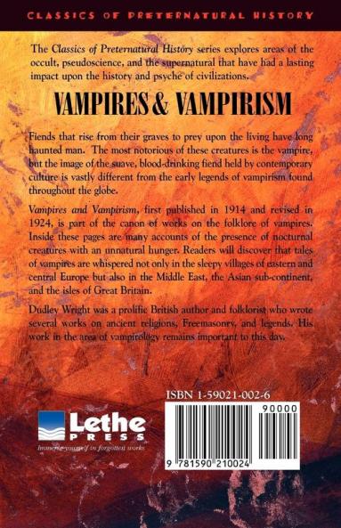 Vampires and Vampirism