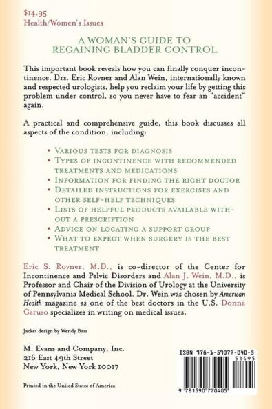 A Woman's Guide to Regaining Bladder Control