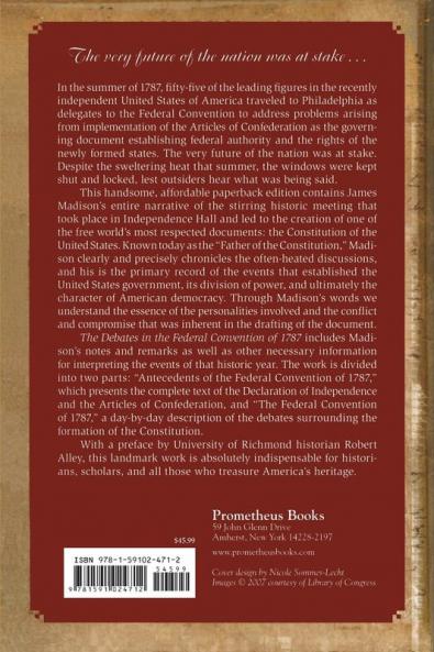The Debates in the Federal Convention of 1787