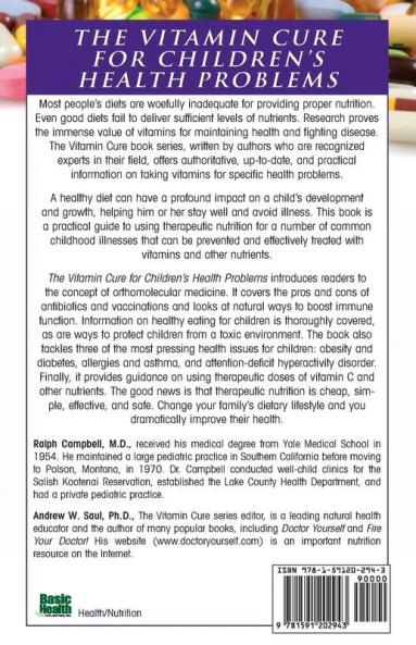 The Vitamin Cure for Children's Health Problems