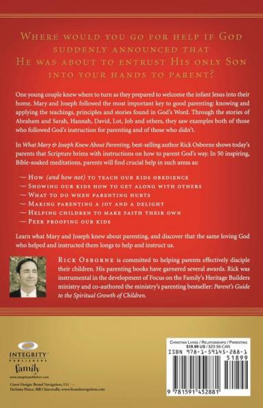 A What Mary and Joseph Knew about Parenting