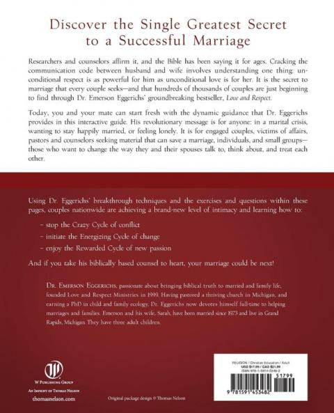 Love and   Respect Workbook