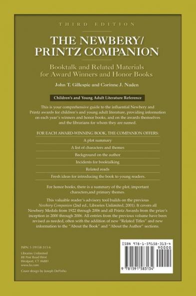 The Newbery/Printz Companion