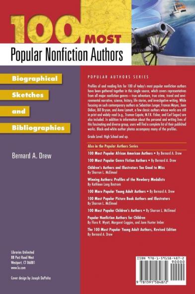 100 Most Popular Nonfiction Authors