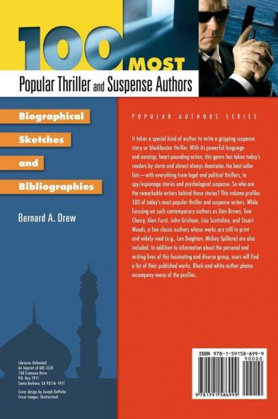 100 Most Popular Thriller and Suspense Authors
