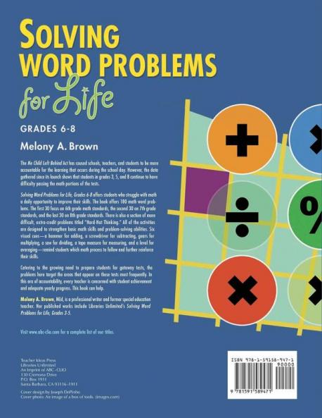 Solving Word Problems for Life Grades 6-8