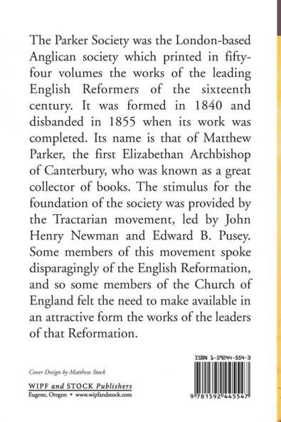 The Zurich Letters 1558 - 1579