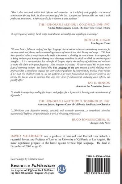 The Language of the Law
