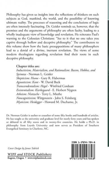 Biblical Errancy: An Analysis of Its Philosophical Roots