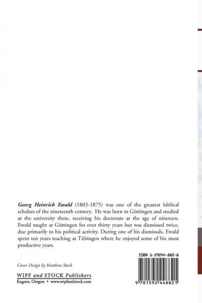 The History of Israel Volume 2: History of Moses and the Theocracy
