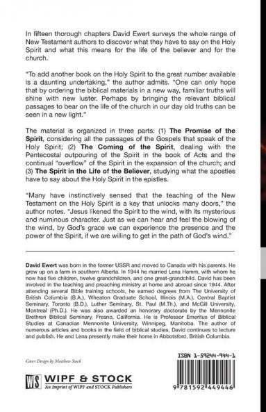 The Holy Spirit in the New Testament